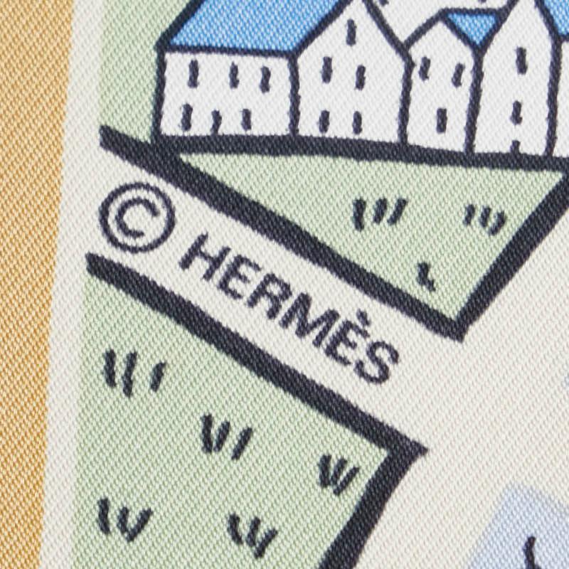 HERMES エルメス カレ90 LES AMOUREUX DE PARIS パリの恋人たち HERMES エルメス カレ90 LES AMOUREUX DE PARIS パリの恋人たち
