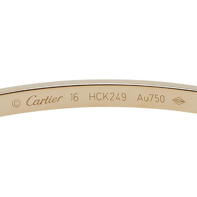 Cartier（カルティエ） ラブブレス スモールモデル 6P ハーフダイヤ