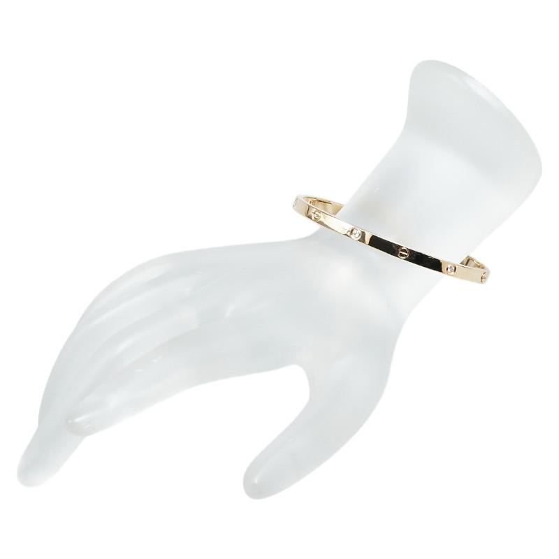 美品　カルティエ　ラブブレス　#17 6pダイヤモンド　ホワイトゴールド 正規品 楽天市場】カルティエ ラブ ブレスレット ホワイトゴールド 6