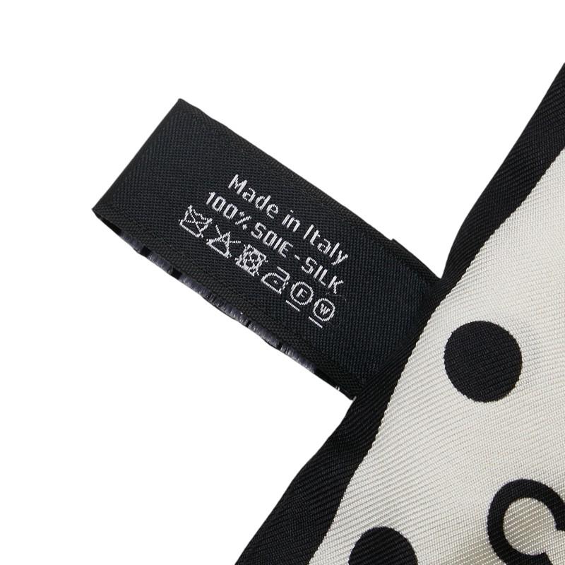 CHANEL シャネル ココマーク 水玉 ドット モチーフ スカーフ CHANEL シャネル ココマーク 水玉 ドット モチーフ スカーフ