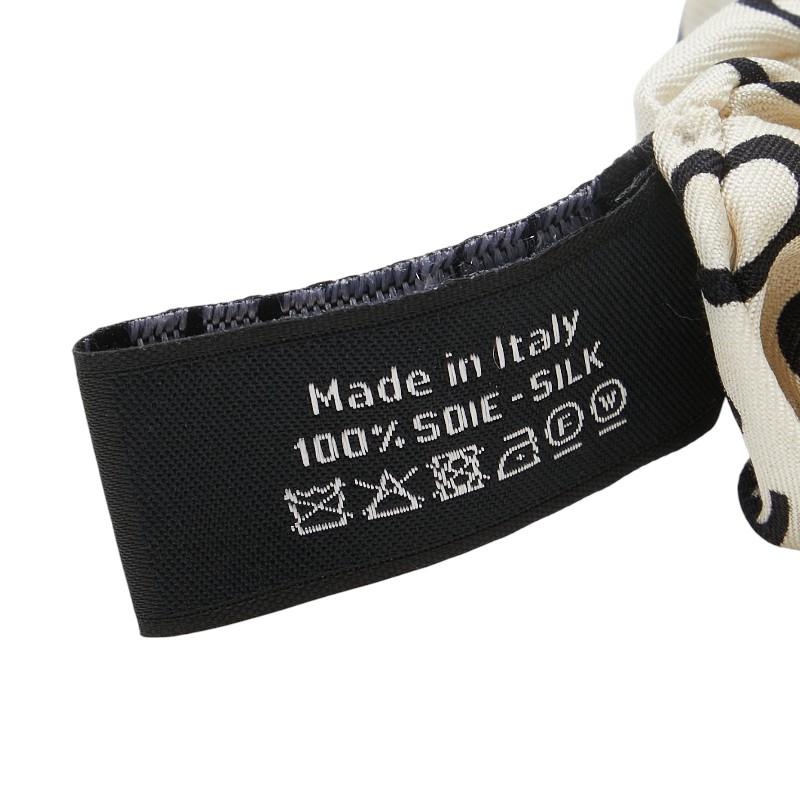 CHANEL シャネル ココマーク 水玉 ドット モチーフ スカーフ CHANEL シャネル ココマーク 水玉 ドット モチーフ スカーフ
