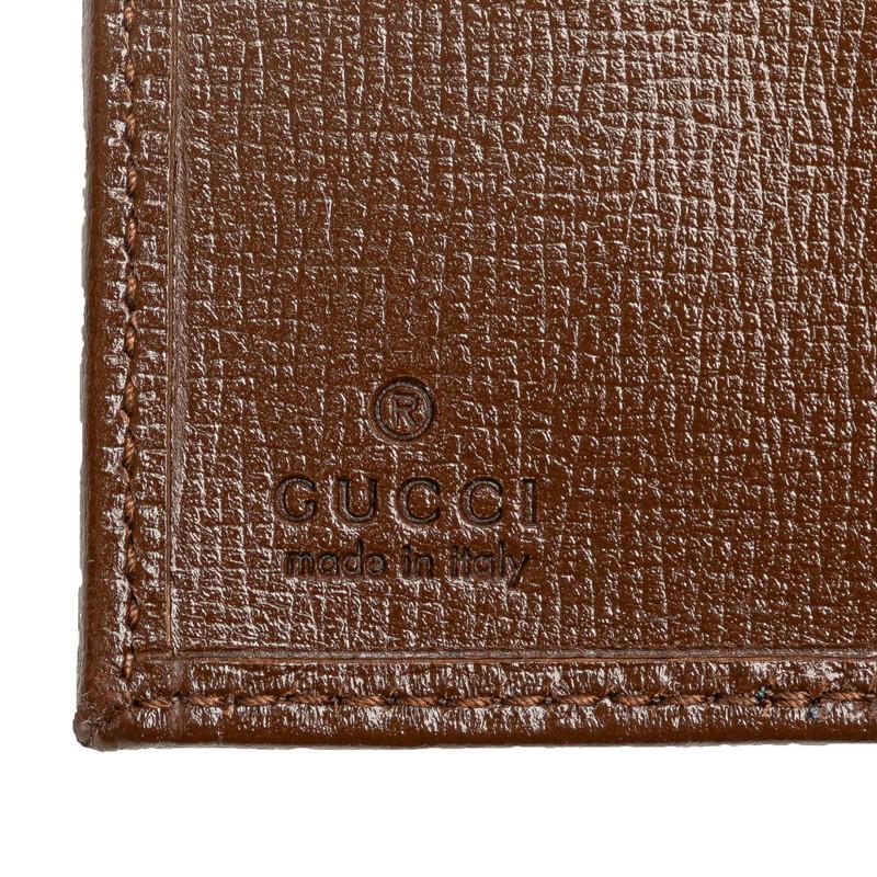 GUCCI（グッチ） × バレンシアガ GGキャンバス 三つ折り財布 681708