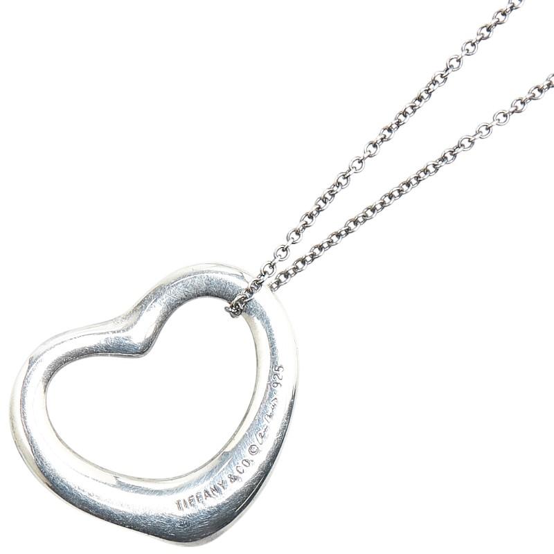TIFFANY&Co.（ティファニー） オープンハート ネックレス SV925