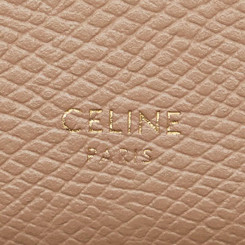 CELINE セリーヌ スモール ストラップウォレット 二つ折り財布 CELINE セリーヌ スモール ストラップウォレット 二つ折り財布