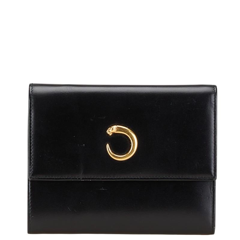 【希少品】✨極美品✨☘️Cartier☘️✨長財布✨三つ折り✨パンテール✨本革✨ 駅南やまご質店オンラインショップ / カルティエ パンテール