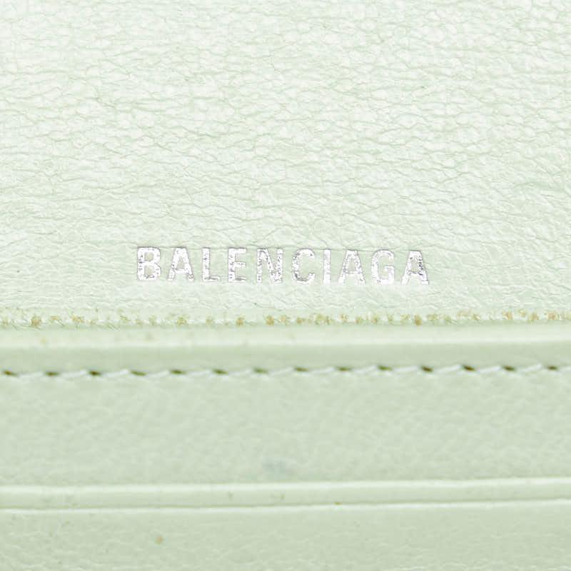 ひろや様限定⭐︎バレンシアガBALENCIAGA⭐︎牛革クロコ風型押し⭐︎二つ折り財布 BALENCIAGA バレンシアガ クロコ型押し 二つ折り財布 655624