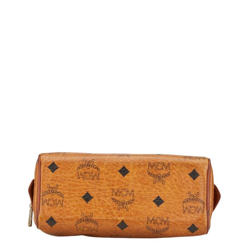 MCM エム シー ヴィセトス ロゴグラム ミニボストンバッグ 