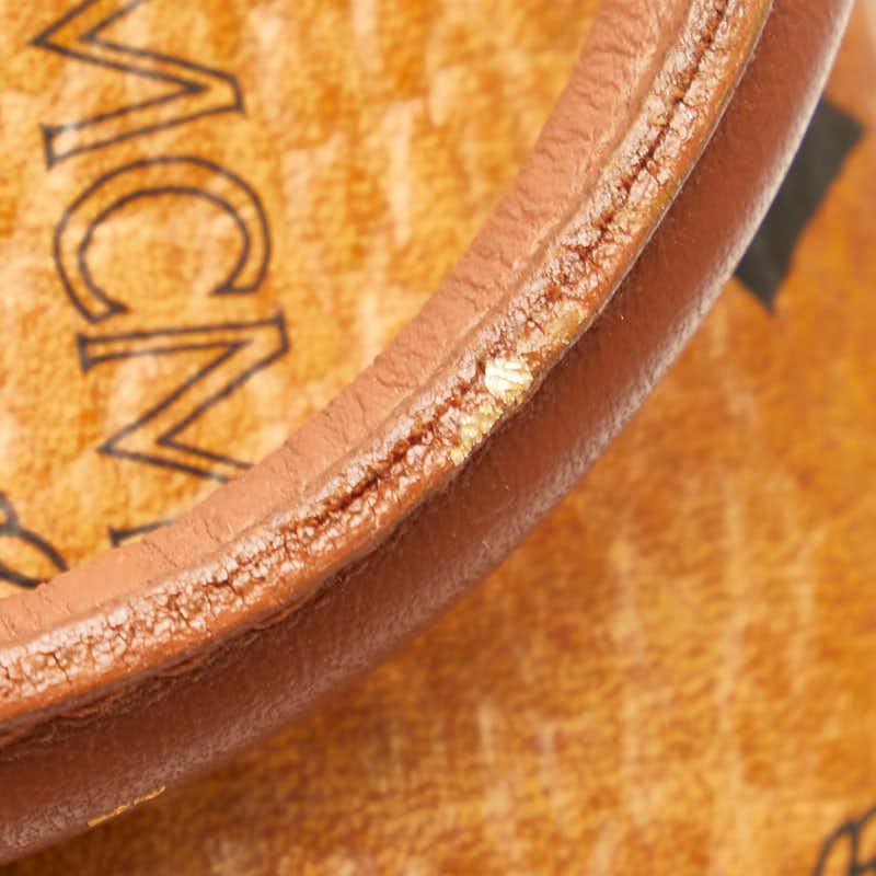 MCM エム シー ヴィセトス ロゴグラム ミニボストンバッグ 