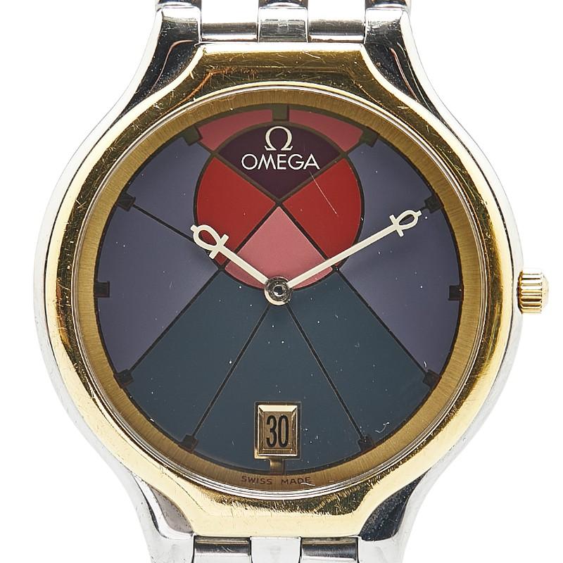 オメガ OMEGA デビル クォーツ レディース 中古 金金20