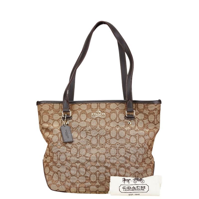 COACH（コーチ） シグネチャー ハンドバッグ トートバッグ F58282