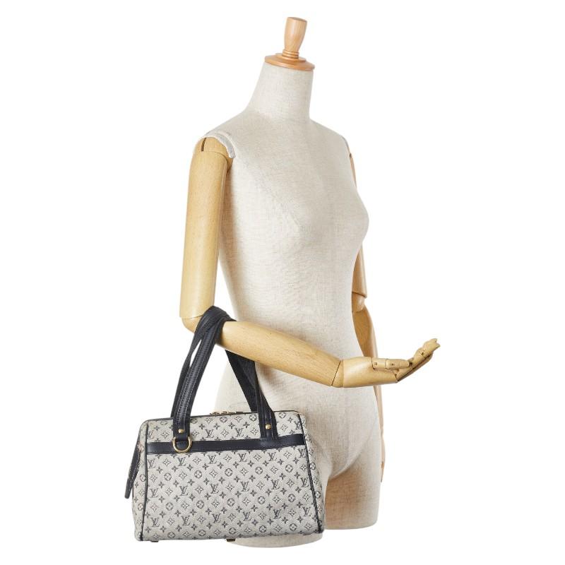 ルイヴィトン モノグラムミニジョセフィーヌPMハンドバッグ ノワール