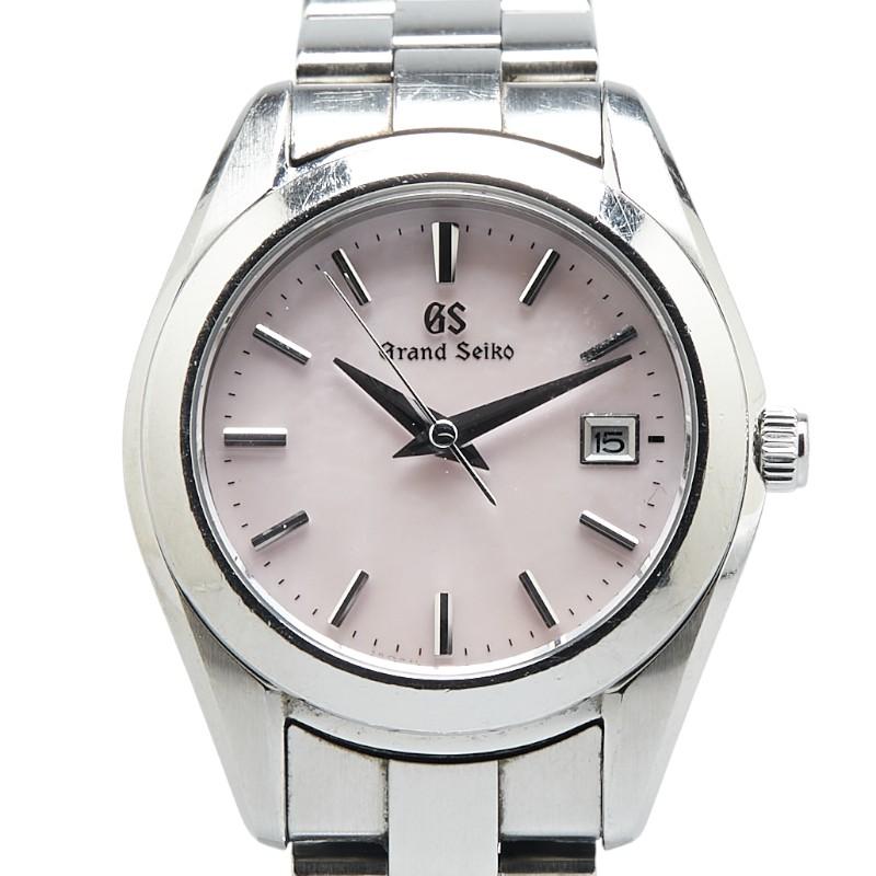 グランドセイコー Grand Seiko 腕時計 ヘリテージコレクション STGF267/4J52-0AB0 デイト ピンクシェル文字盤 SS クオーツアナログ 【中古】 楽天市場】【15日限定☆ポイント3倍】 グランドセイコー Grand Seiko