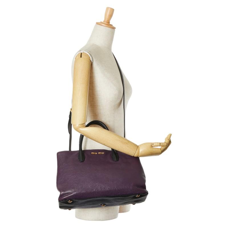 miu miu（ミュウミュウ） トートバッグ ショルダーバッグ 2WAY