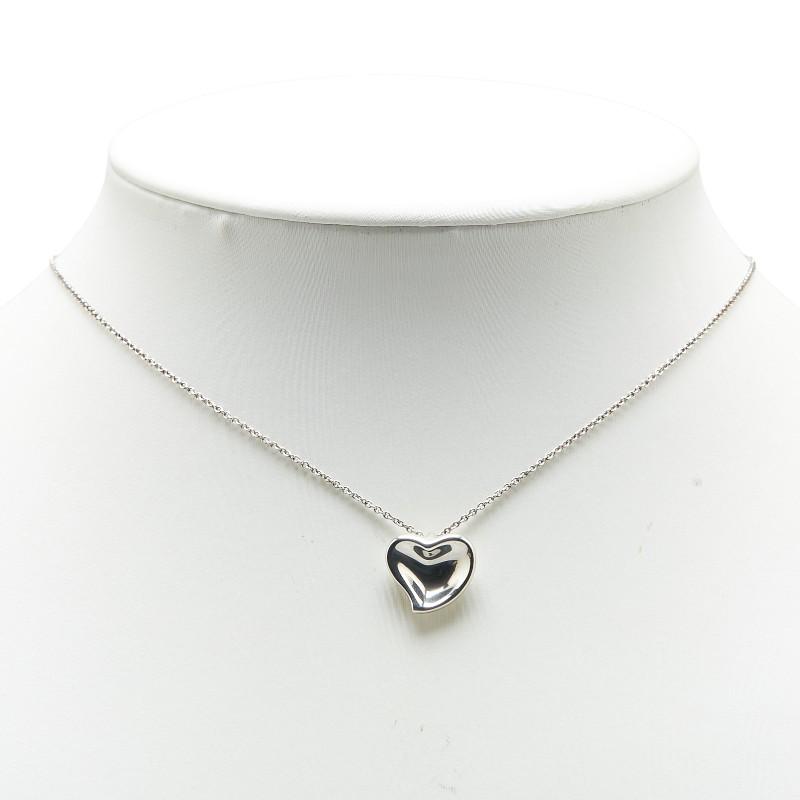 【美品】Tiffany&Co ティファニー　フルハート　ネックレス SV925 TIFFANY&Co. ティファニー フルハート ネックレス SV925