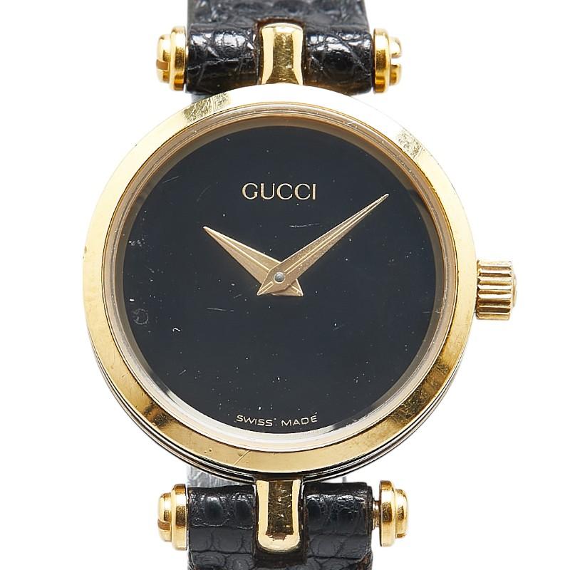 GUCCI グッチ クォーツ【7800S】ブラック【稼働品】レディースモデル GUCCI グッチ クォーツ【7800S】ブラック【稼働品】レディース