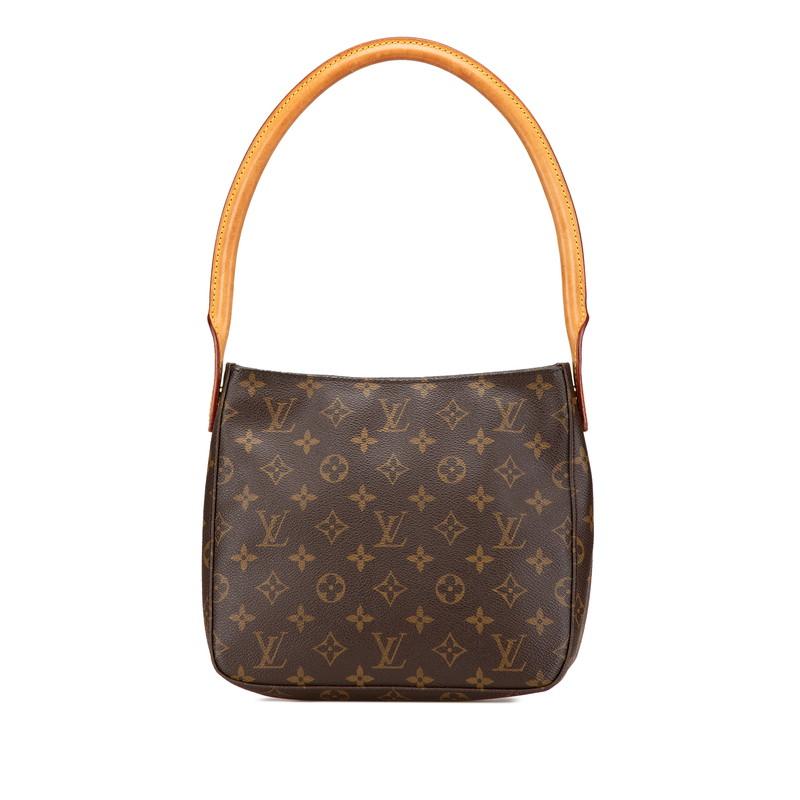 ルイ・ヴィトン LOUIS VUITTON ルーピングMM M51146 ブラウン PVC レディース ショルダーバッグ LOUIS VUITTON（ルイ・ヴィトン） ルイ ヴィトン モノグラム
