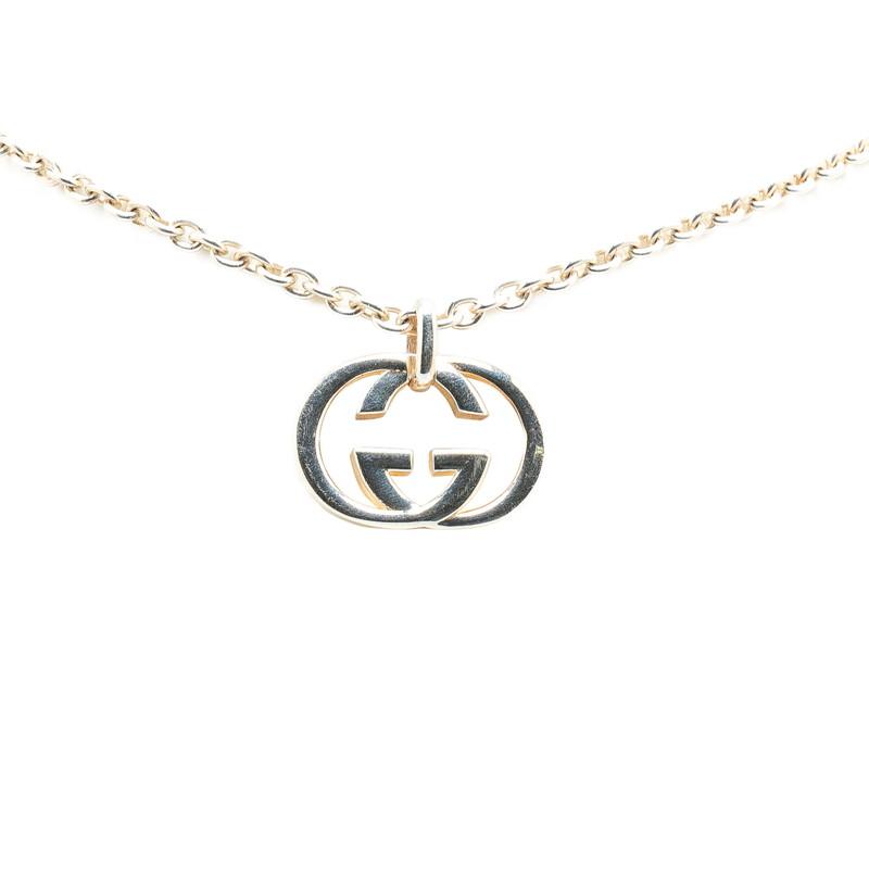 GUCCI グッチ インターロッキングG ネックレス SV925 シルバー GUCCI グッチ インターロッキングG ネックレス SV925 シルバー