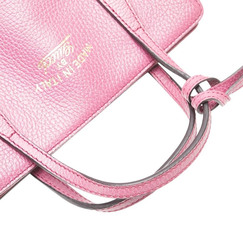 ✨美品✨GUCCI ショルダーバッグ 2way ピンク スウィング レザー 金具 GUCCI（グッチ） スウィング ハンドバッグ ショルダーバッグ 2WAY