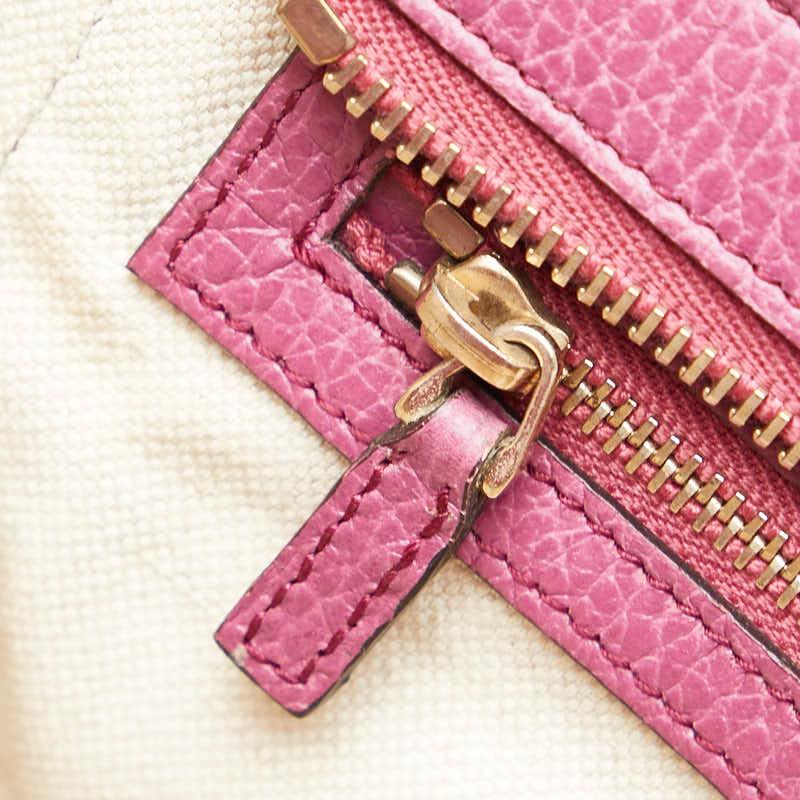 ✨美品✨GUCCI ショルダーバッグ 2way ピンク スウィング レザー 金具 GUCCI（グッチ） スウィング ハンドバッグ ショルダーバッグ 2WAY