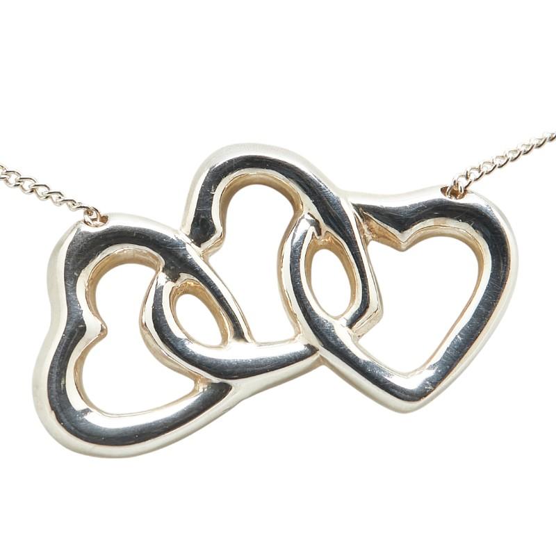 TIFFANY&Co.（ティファニー） トリプルハート ネックレス シルバー