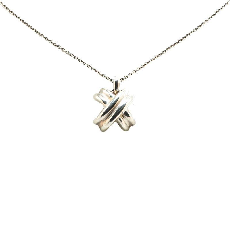 TIFFANY&Co.（ティファニー） シグネチャー ネックレス SV925 シルバー