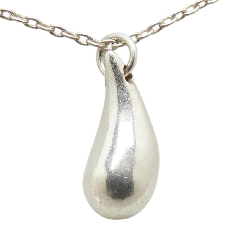 【極美品】 Tiffany & Co. ティアドロップ ネックレス　SV925 TIFFANY&Co. ティファニー ティアドロップ ネックレス SV925