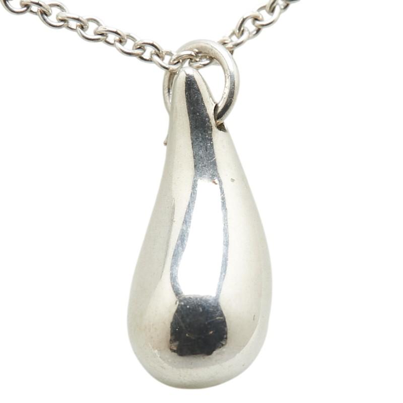 【正規品】TIFFANY&Co SV925 ティアドロップ レディースネックレス 楽天市場】ティファニー ティアドロップ ネックレス シルバー