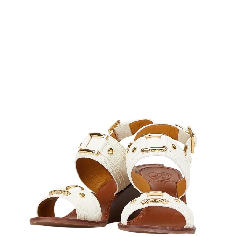 未使用 トリーバーチ サンダル TORY BURCH ウェッジ サンダル ミラー ウェッジサンダル（サンダル）｜TORY BURCH