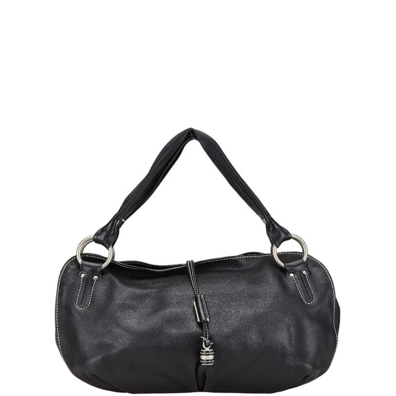 CELINE（セリーヌ） ハンドバッグ トートバッグ ブラック レザー 