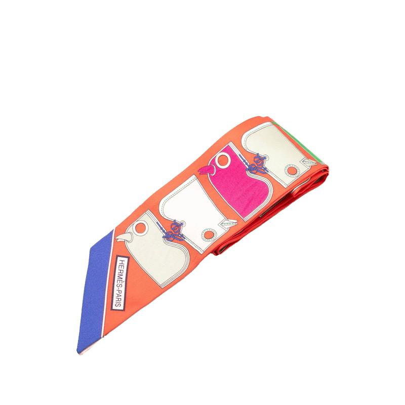HERMES（エルメス） ツイリー CAMAILS カマイユ スカーフ レッド