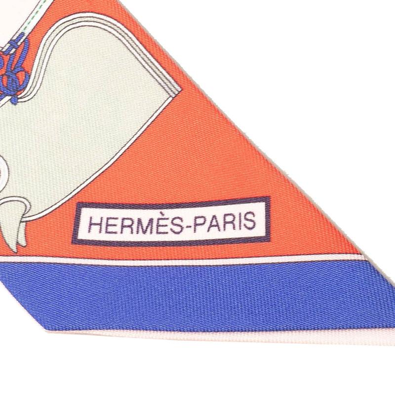 HERMES（エルメス） ツイリー CAMAILS カマイユ スカーフ レッド