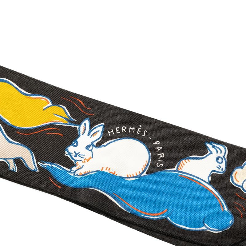 HERMES（エルメス） ツイリー MILLE ET UN LAPINS 千と一羽のウサギ