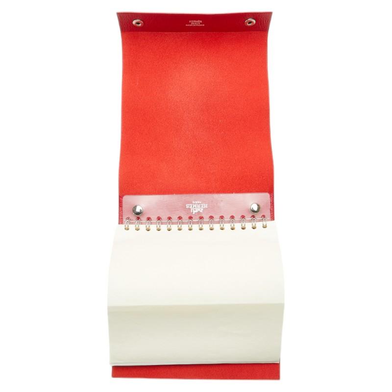 エルメス HERMES その他小物 メモ帳カバー メモ帳 レッド