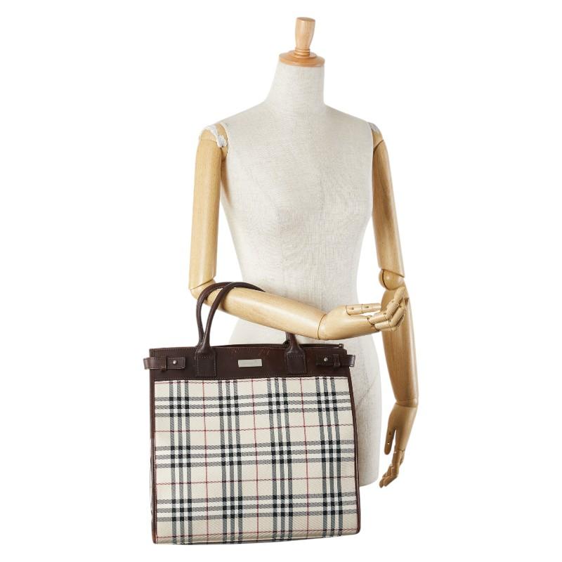 BURBERRY（バーバリー） ノバチェック ハンドバッグ トートバッグ