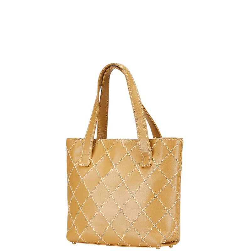CHANEL シャネル ココマーク ワイルドステッチ トートバッグ