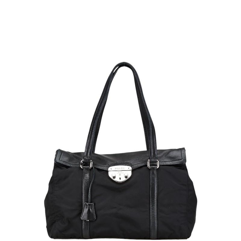 PRADA プラダ 三角ロゴプレート トートバッグ ショルダーバッグ PRADA プラダ 三角ロゴプレート トートバッグ ショルダーバッグ