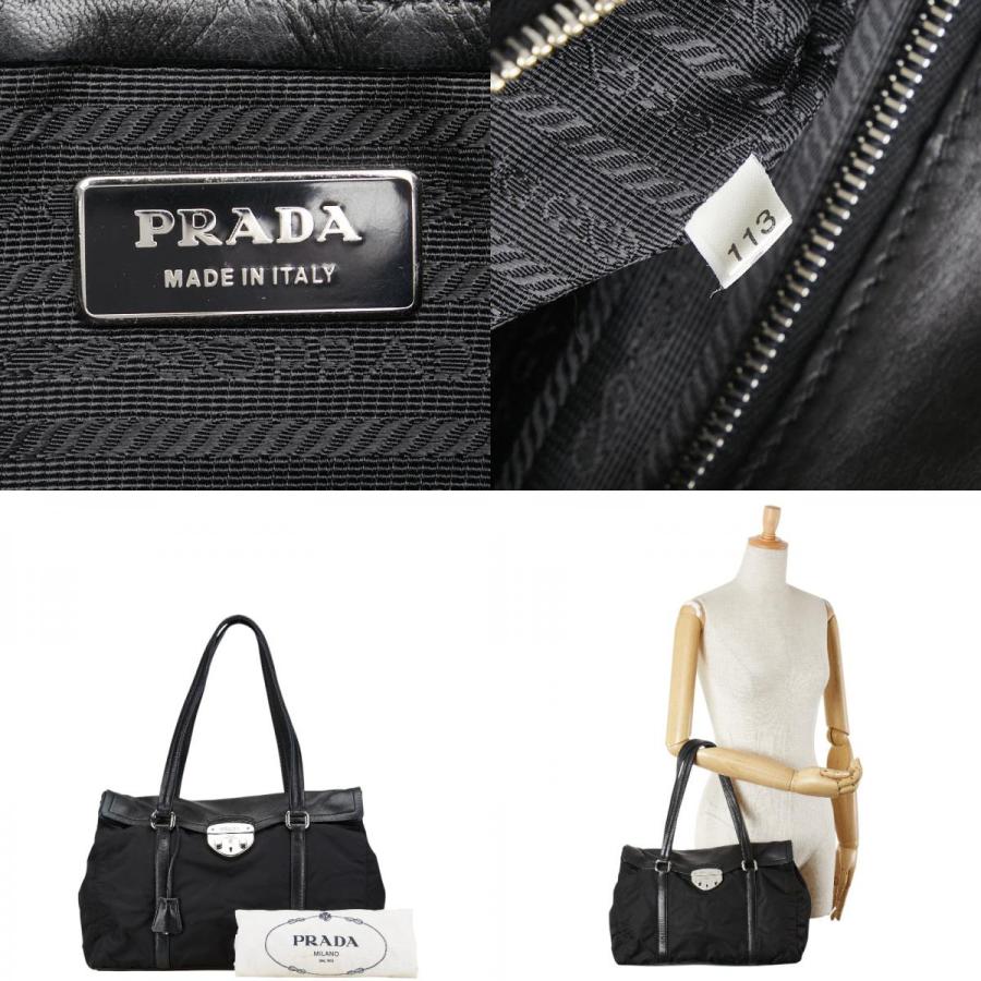 PRADA（プラダ） 三角ロゴプレート トートバッグ ショルダーバッグ