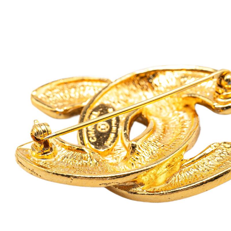 CHANEL シャネル ヴィンテージ マトラッセ ココマーク ブローチ CHANEL シャネル ヴィンテージ マトラッセ ココマーク ブローチ