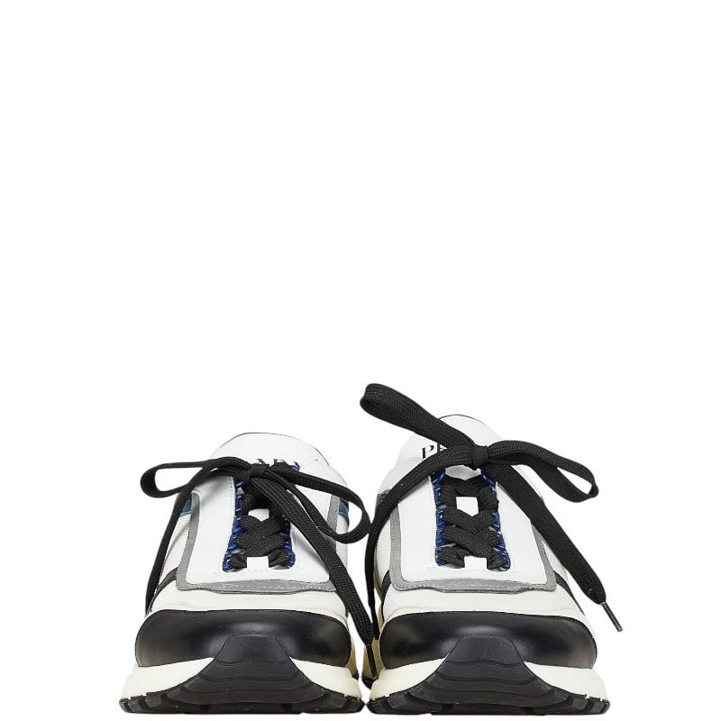 PRADA（プラダ） スニーカー サイズ：8 1/2 4E3482 ホワイト グレー