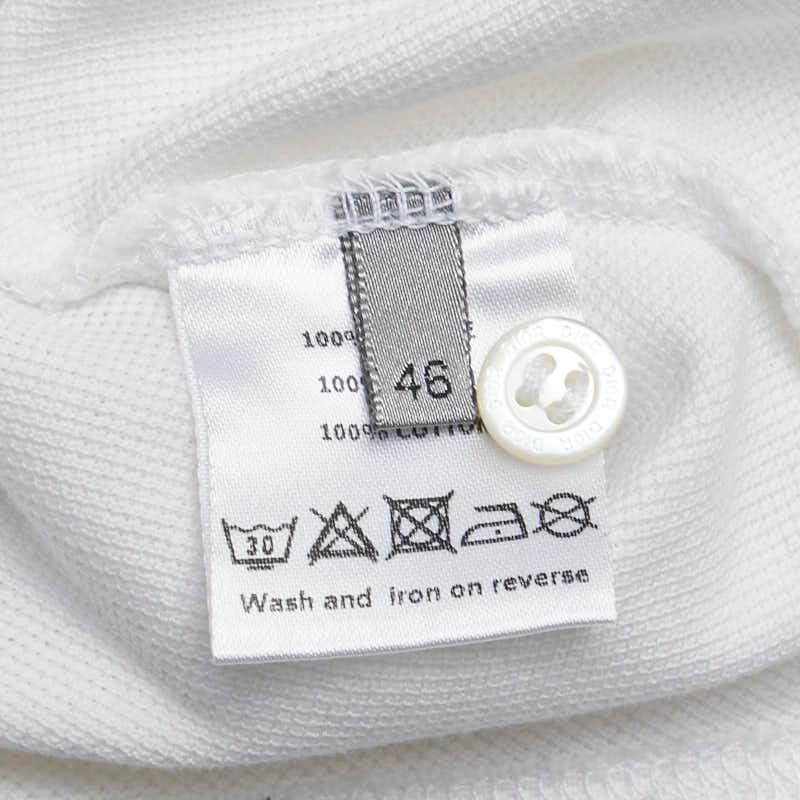 dior homme ディオールオム　bee 蜂　ポロシャツ　46サイズ ディオール ディオールオム BEE 蜂刺繍 ポロシャツ サイズ：46