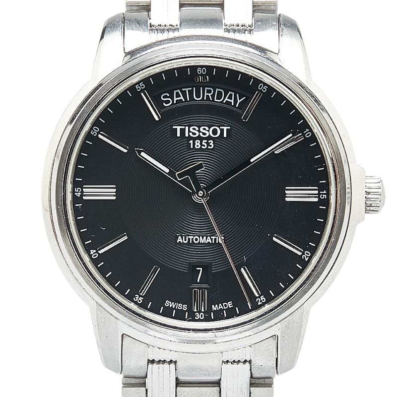 TISSOT（ティソ） 腕時計 T065.930 自動巻き ブラック文字盤 