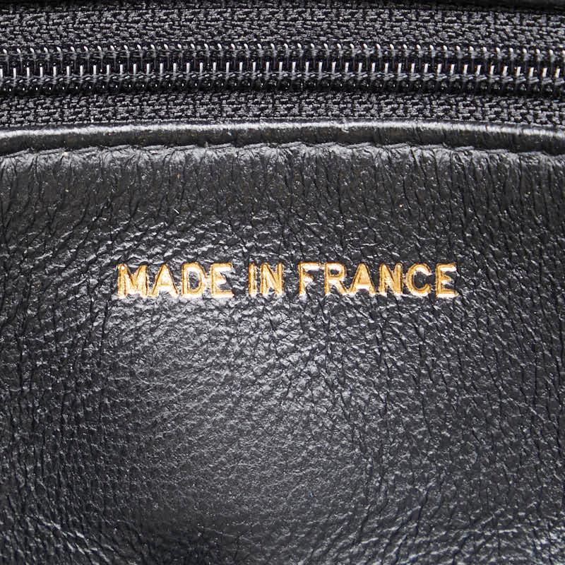 シャネル マトラッセ トートバッグ ハンドバッグ ブラック キャビアスキン レディース CHANEL 【中古】