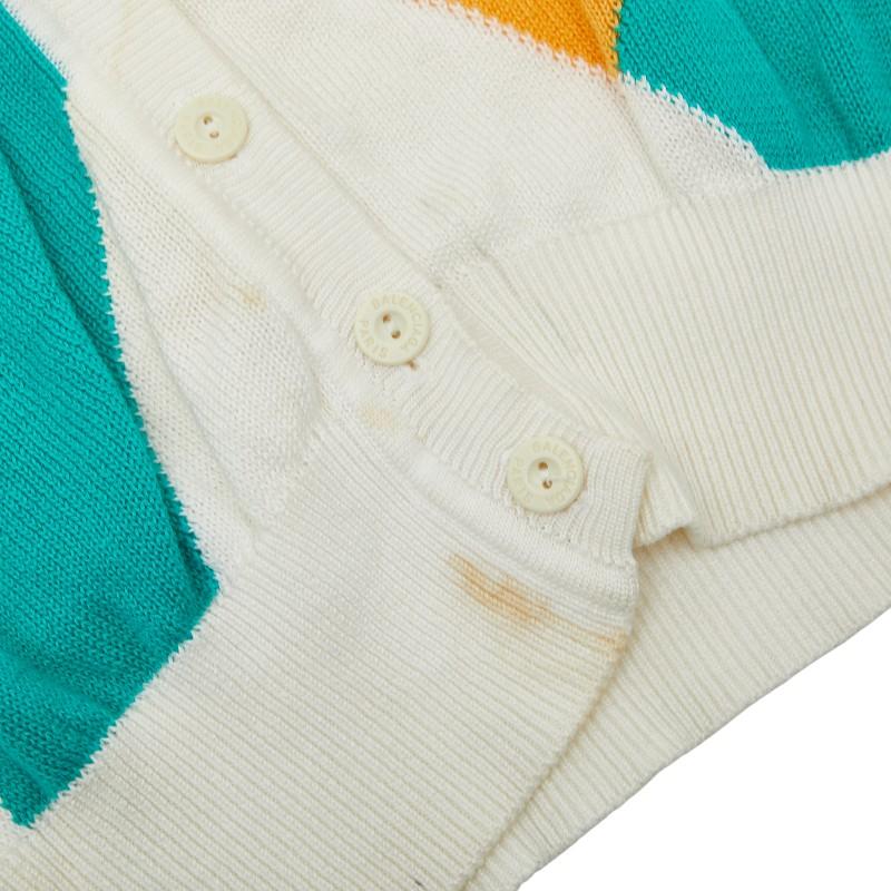 BALENCIAGA（バレンシアガ） ニットベスト サイズ：M ホワイト マルチ