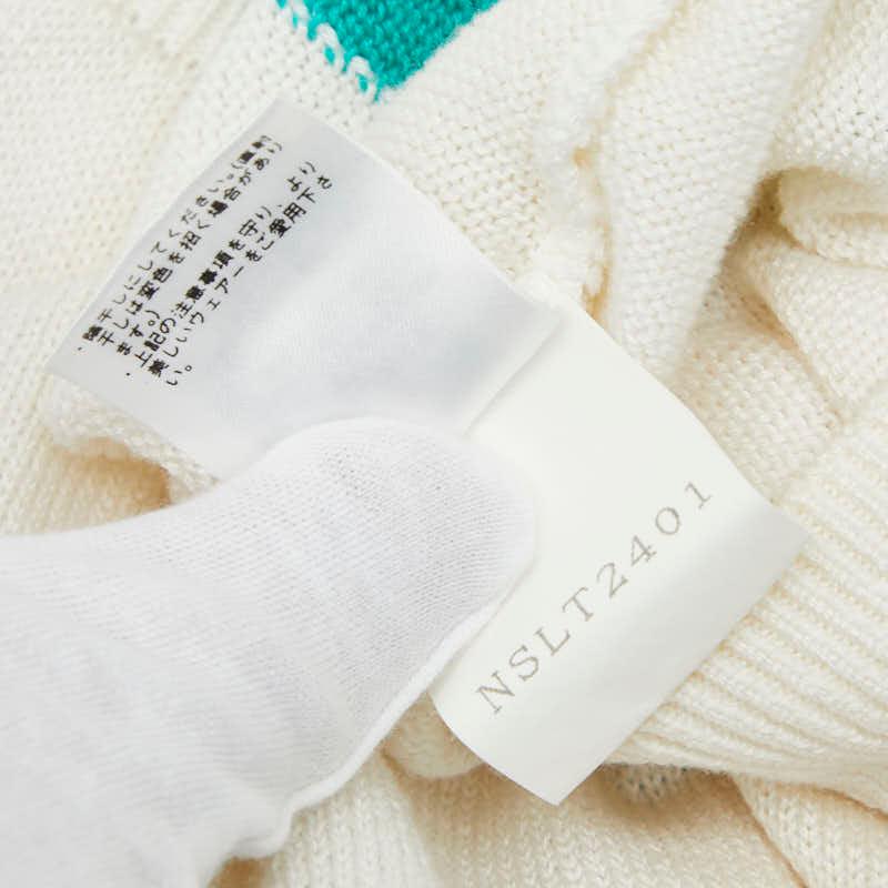 【新品未使用】BALENCIAGA バレンシアガ　ニットベスト　38 BALENCIAGA（バレンシアガ） ニットベスト サイズ：M ホワイト マルチ