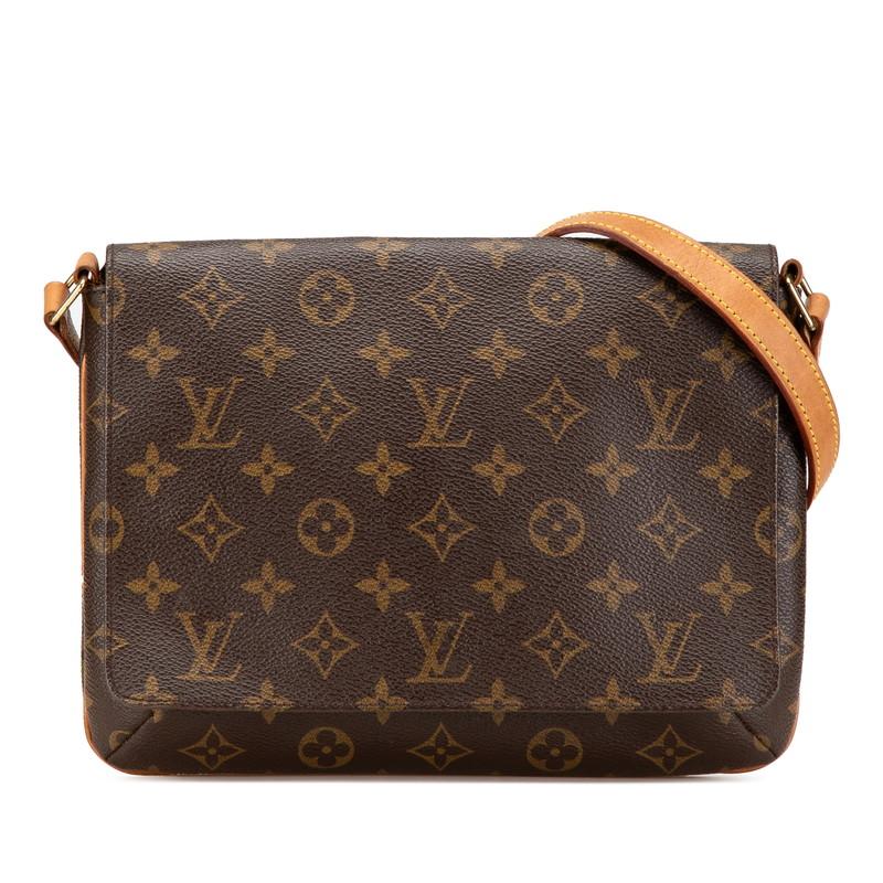 LOUIS VUITTON ルイ ヴィトン モノグラム ミュゼットタンゴ ロング  