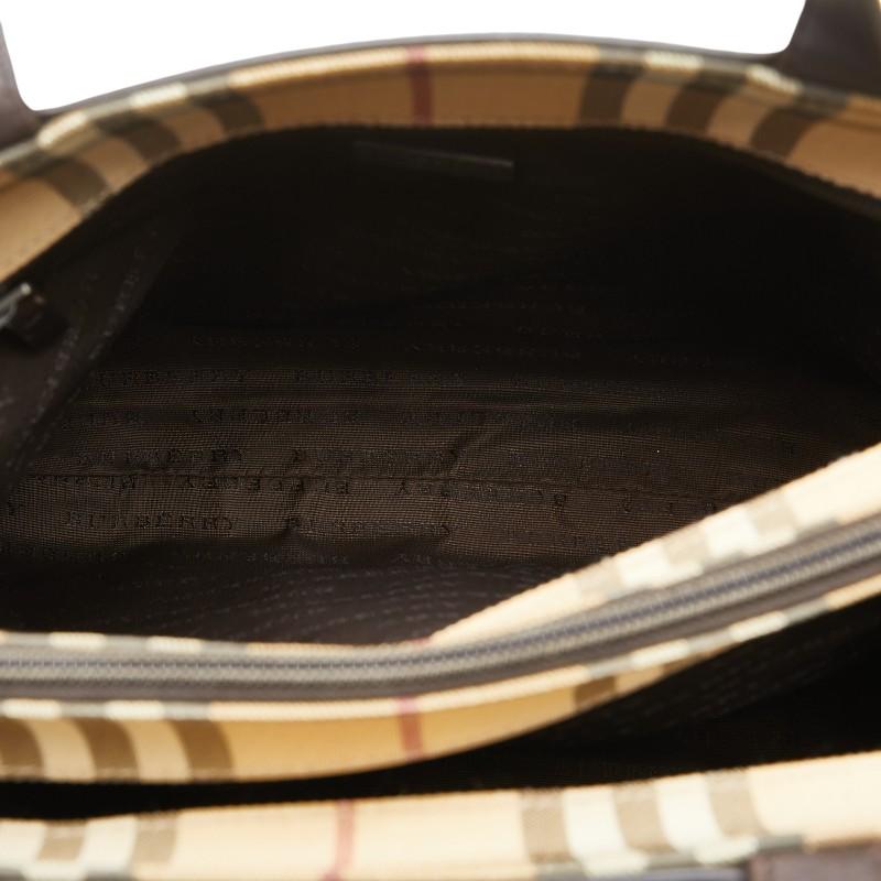 バーバリー ノバチェック ハンドバッグ トートバッグ ベージュ