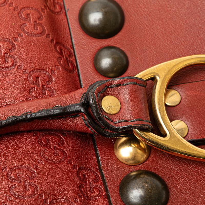 GUCCI（グッチ） グッチシマ スタッズ ハンドバッグ ショルダーバッグ