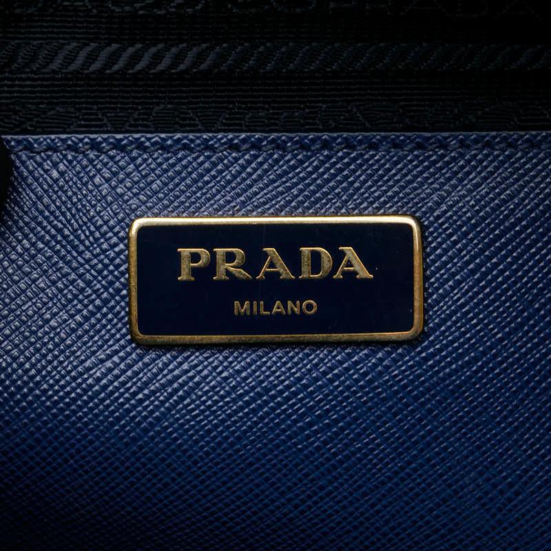 1*Ｆ様 【超美品】PRADA/プラダ 三角ロゴプレート サフィアーノレザー 二 PRADA（プラダ） 三角ロゴプレート ショルダーバッグ ハンドバッグ