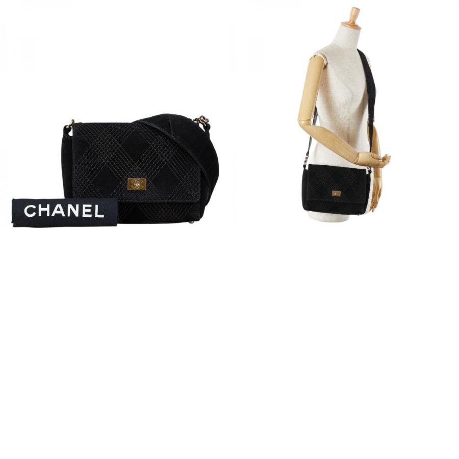 CHANEL シャネル ココマーク ワイルドステッチ チェーン ショルダー 