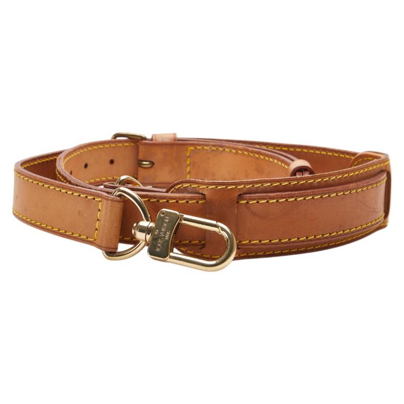 ルイヴィトン ブラウン レザー ショルダーストラップのみ